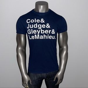 New York Yankees Cole, Judge, Gleyber & LeMahieu Men’s Medium T-Shirt